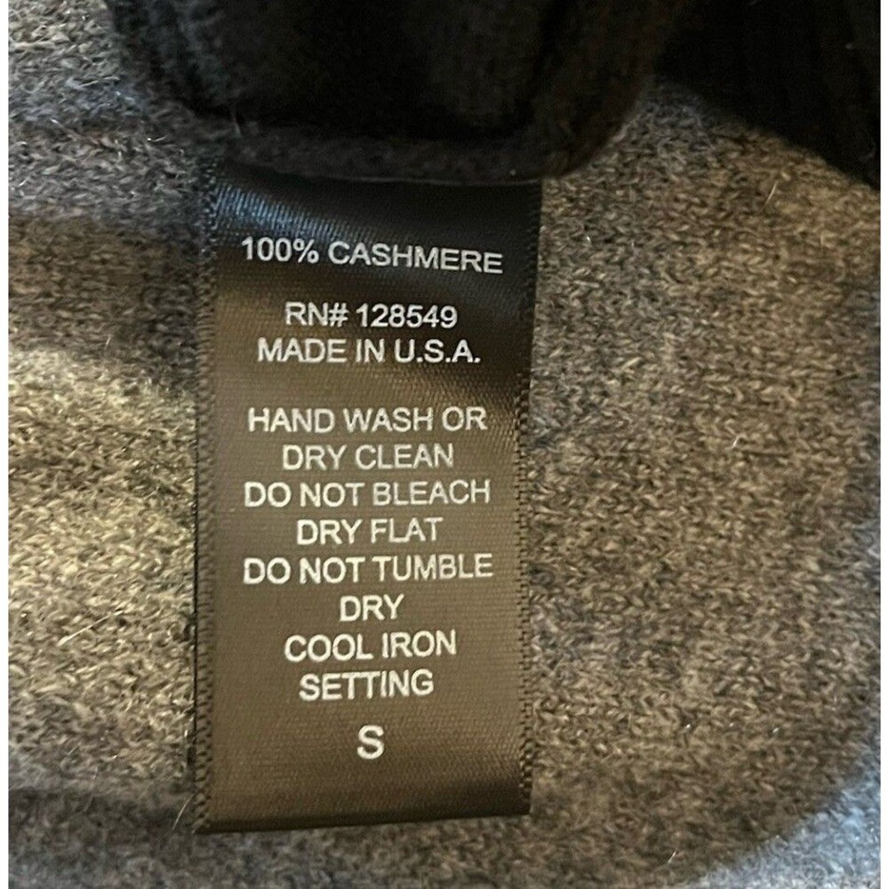 Aviator Nation Rainbow Stripe Cashmere Knit Jogger Pant Size Small Black/Gray - Picture 3 of 4